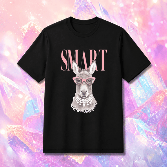 Smartass Donkey Funny Unisex T-Shirt, S-5XL