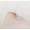 thumbnail image 2 of White Soft Rectangle Fur Area Rug 1.64x4.92ft Shaggy Fluffy Rugs Long Plush Carpet Floor Mat for Bedroom Living Room Decor, 2 of 5