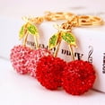 thumbnail image 4 of Miangastore 1Set Cute Cherry Keychain Pendant With Strong Stringing Technology For Women Girls Lovers Daily Use, 4 of 8