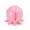 Pink, variant on Dog Chewey Squeaky Toy Interactive Ball Octopus Shaped Ball Tooth Cleaning Toy - Green