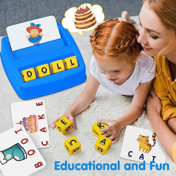 Juego Magnético De Abecedario Para Niños 3-6 Años – Laberinto De Aparcamiento Con Letras Mayúsculas Y Minúsculas, Montessori Educativo De Tráfico