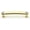 Polished Brass, variant on Alno C211-4-GLD Swarovski Crystal 4" Cabinet Pull Gold
