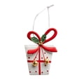 thumbnail image 3 of Christmas Tree Decorations, Christmas Decorative Hanging Pendant, Multi-Purpose Gift White, 3 of 9