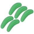 thumbnail image 4 of 5 tapones de silicona reutilizables para vino, con forma de pepino artificial., 4 of 14