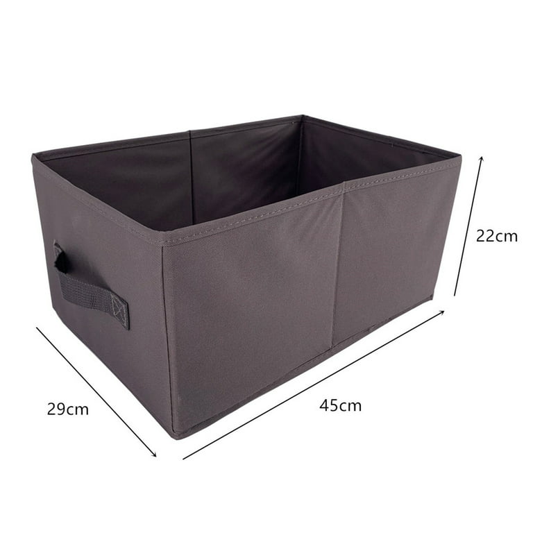 Closest Organization Storage Foldable Storage Boxes for Clothes Yarn Storage Fabric Lid with Seasonal Organizer Clothing Box Fabric Collapsible