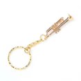 thumbnail image 4 of Fashionable Stylish Musical Instruments Keychain Trumpet Pendant Key Ring Gift Decoration, 4 of 8