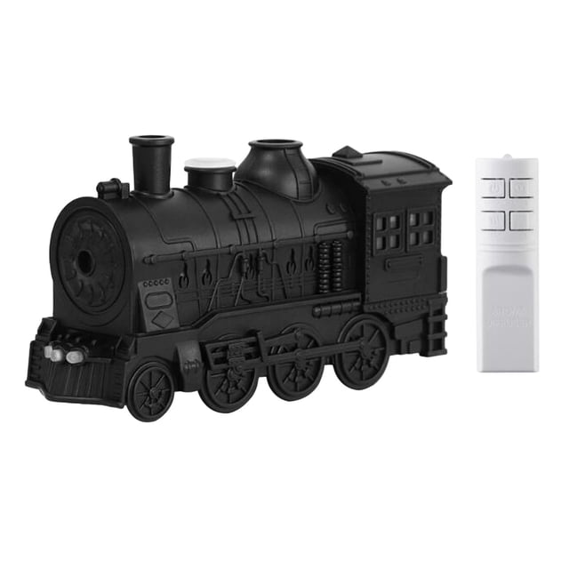 Humidificador difusor de aceites esenciales en forma de tren, ligero, creativo, capacidad de 300ml, silencioso para dormitorio, hogar, estudio, SPA,