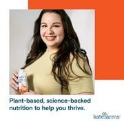 Kate Farms Organic 1.2 Glucose Support Shake, Vanilla, 16g Protein, 8.45 fl oz (6 Pack)
