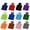 12 Colors, variant on 12 Pack Notebook Pen Loop Holder Self-Adhesive Pen Holder Pencil Holders Elastic Loop Designed for Notebooks Journals Calendars (Black)