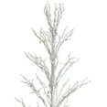 thumbnail image 6 of Northlight Lighted Cascade Twig Outdoor Christmas Tree - 6' - White - Clear Lights, 6 of 9