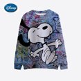 thumbnail image 3 of Sudadera con capucha de dibujos animados de Snoopy para mujer, edición de primavera y otoño, sudadera con cuello redondo para mujer, nueva moda 2024, ropa deportiva para parejas, 3 of 5