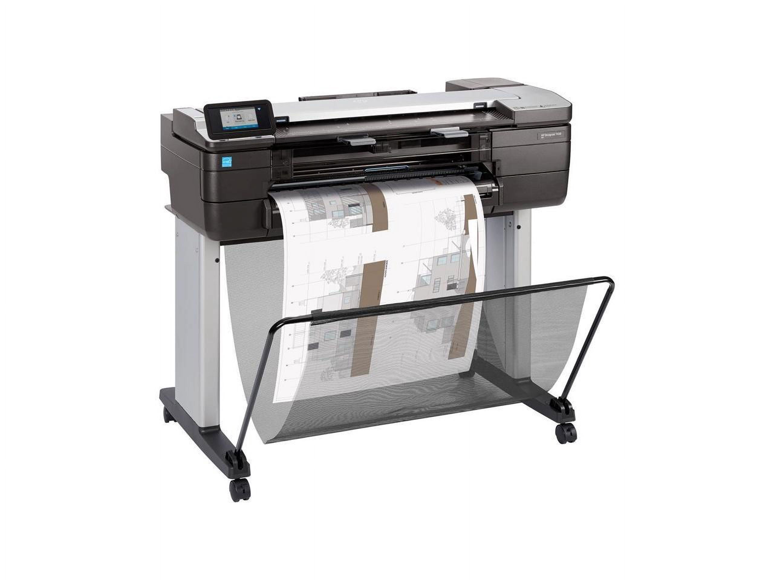 HP DesignJet T830 Wireless 24" Large Format Multifunction Color Inkjet Plotter Printer