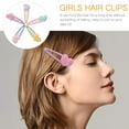 thumbnail image 4 of TEHAUX 10-Pack Heart-Shaped Hair Barrettes for Women and Girls, Clips for Daily Wear and Special Events, 4 of 6