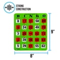 thumbnail image 4 of Bingo Cards Regal Bingo Slider, 8 x 9 pulgadas, paquete de 25 unidades, color verde, 4 of 7