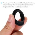 thumbnail image 4 of 4Pcs T Shape Rubber Grommet Mount Dia 26mm ID 23mm H 9mm Seal Protection Cable Grommets Flexible Cable Pipe, 4 of 5
