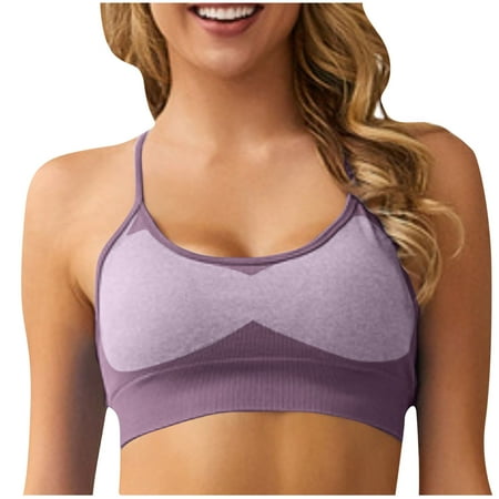 Savings Summer Bra for Women Strapless Closure Wireless Bras Support Push-Up Bralettes Full Coverage Shelf Brassiere Back Smothing Pullover Umderwear Spaghetti Straps Tank Tops