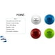 thumbnail image 4 of Balón de Voleibol Gaser Rojo Modelo Point No. 5, 4 of 4