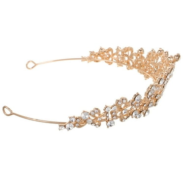 Wedding Tiara Flower Bouquet Accessories Decoration Decorations Bride Golden