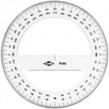 Alvin 8" Circular Protractor