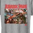 thumbnail image 3 of Jurassic Park - T-Rex Banner Scene Short Sleeve Graphic T-Shirt, 3 of 5