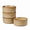 Khaki, variant on Vesteel Cereal Bowl for 4, 26oz Stoneware Soup Bowls with Textured Stripes, 4-Piece Ceramic Kitchen Bowls for Salad Fruit Pasta Soup, Dishwasher Safe & Microwave Safe, Seashell White