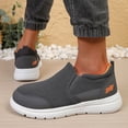 thumbnail image 3 of XUNKUSGA Shoes for Men Casual Mesh Extra Wide Slip On Loafers for Men Lightweight Non-Slip Breathable Mens Shoes for Standing All Day,9.5, 3 of 6