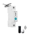 thumbnail image 1 of 1P 63A Din Rail WIFI Smart Energy Meter Power Consumption KWh Meter Wattmeter Switch ,Intelligent Safety, 1 of 6