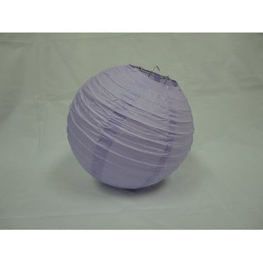 CHARMED 8" LAVENDER CHINESE PAPER LANTERNS 10 COUNTS