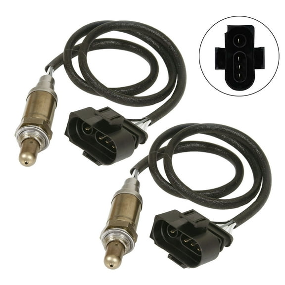 Maxfavor 2Pcs O2 Oxygen Sensor for Audi A4 A6 A8 Quattro V6 2.8L 1999 1998 1997 AHA Engine Upstream