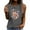 Gray,Women Tops Under $5, variant on My Orders Women Tops Under $5, Womens Loose Shirts Casual Womens Sports Tops Xl Summer Tops for Women 2025 Vacation Try Before You Buy Womens Clothing