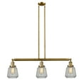 thumbnail image 7 of Innovations Lighting 213-S Chatham Chatham 3 Light 39" Wide Linear Chandelier - Nickel, 7 of 7