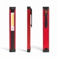 thumbnail image 2 of E-SMarter 10W High-Power COB LED Work Light with USB Rechargeable Battery, Red Warning Mode, Built-in Magnet & Durable ABS Construction – Handheld Portable Repair Lamp for Camping, Hiking, Night, 2 of 5