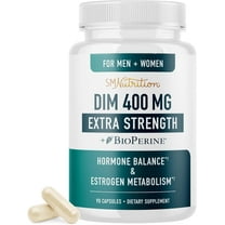 DIM Supplement 400MG Extra Strength for Men & Women | Diindolylmethane for Estrogen Metabolism | 90 Ct