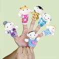 thumbnail image 3 of Juego de 6 Uds de Marionetas Baoblaze para Personas Juguete Suave de la familia, 3 of 7