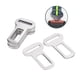thumbnail image 1 of 10pcs Universal Pet Car Seat Belt Buckle Car Alarm Eliminator Clip Safety Plug Hfmqv, 1 of 3