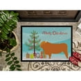 thumbnail image 3 of Caroline's Treasures BB9187MAT Highland Cow Christmas Door Mat, Indoor Rug or Outdoor Welcome Mat 18x27 Doormat , 27"L x, 3 of 4
