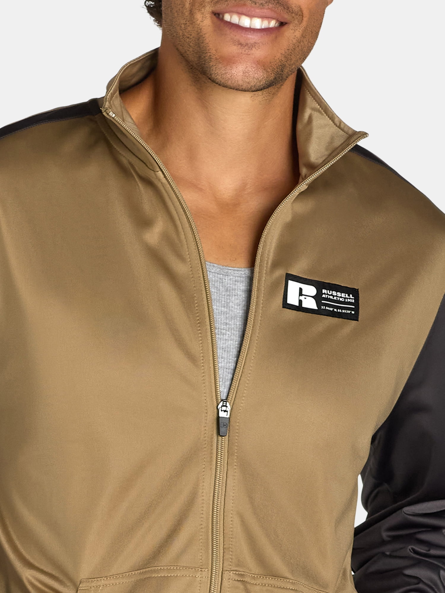 Russell Athletic Men's Polyester Tricot Jacket, Sizes S-2XL