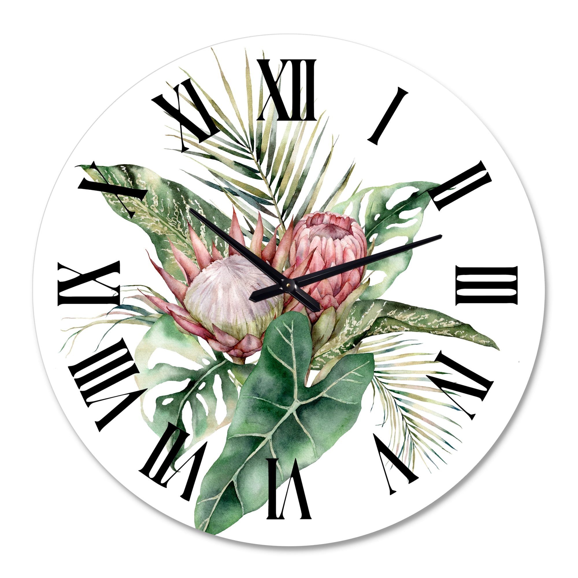 Designart 1 in Quartz Traditional Wall Clock
