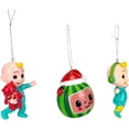 thumbnail image 2 of Kurt S. Adler Cocomelon Blow Mold, 3-Piece Ornament Set, 3-Inches, Multicolor, 2 of 5