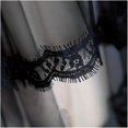thumbnail image 3 of Gothic Black Lace Head Veil for Women - Perfect for Halloween Parties and Fashionable Hair Accessories, 3 of 4