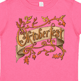 thumbnail image 4 of Inktastic Oktoberfest Banner with Orange Autumn Leaves Boys or Girls Toddler T-Shirt, 4 of 5