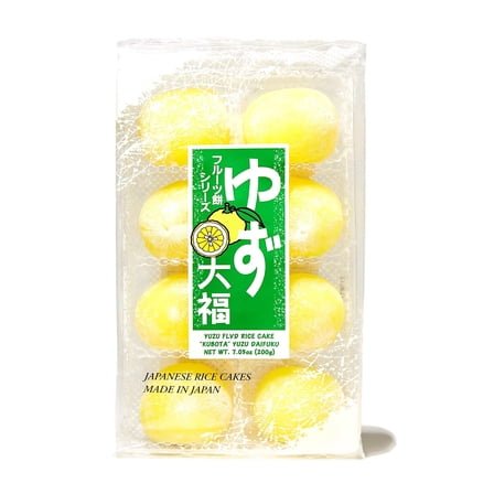 Kubota Japanese Fruit Mochi Fruits Daifuku (Rice Cake), Yuzu