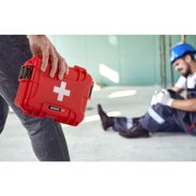 Nanuk 903 Waterproof First Aid Case, Red