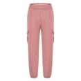 thumbnail image 6 of Hurxie Deals Boys Baggy Cargos Casual Drawstring Joggers Tapered Pants Pink,3 Year, 6 of 7
