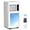 black, variant on KISSAIR 8000 BTU Portable Air Conditioner, Dehumidifier, Fan, Sleep Mode, 4 in 1 AC with 24-Hour Timer