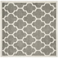 thumbnail image 3 of Safavieh Amherst Roderick Geometric Area Rug, Dark Gray/Beige, 7' x 7' Square, 3 of 9