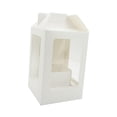 thumbnail image 3 of Cajas de embalaje florales, bolsas de flores, cajas de flores portátiles con ventana transparente, cajas de recuerdos de fiesta para fiesta, Blanco, 3 of 8