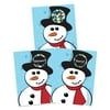 Snowman Scratch Off Game Card Family Holiday Party Entertainment 26 Cards 24 Sorry/2 Winner