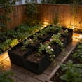 8 Grid Non Woven Fabric Planting Bag,Breathable Square Vegetable Flower ...