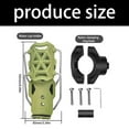 thumbnail image 4 of Motorcycle Water Bottle Mount Universals Adaptive Motorcycle Beverages Cup Holder Adjustable Handlebars Cup Cage, 4 of 10